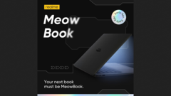 Il nuovo teaser di &quot;MeowBook&quot;. (Fonte: Realme)