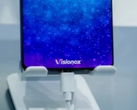 Il nuovo display Visionox. (Fonte: Digital Chat Station via Weibo)