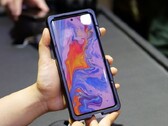 Un nuovissimo pannello AMOLED per smartphone. (Fonte: Weibo)