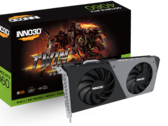 Inno3D RTX 4060 Twin X2 presenta un design a doppia ventola. (Fonte: Inno3D)