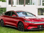 La berlina ad alte prestazioni BYD Han è un concorrente diretto di Tesla (immagine: BYD)