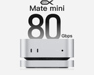 Beelink Mate mini si connette al Mac mini attraverso una porta Thunderbolt 5. Nella foto: il dock. (Fonte immagine: Beelink - modificato)