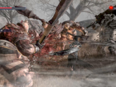 In Bloody Spell, i giocatori possono passare da un tipo di arma all'altro al volo: spade, picche, pugni e armi a distanza. Nella foto, una schermata cinematografica del gioco. (Fonte: Steam)