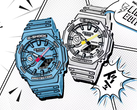 I modelli Casio G-Shock GA-2100MNG-2A (a sinistra) e GA-2100MNG-7A (a destra), nella foto. (Fonte: Casio India)