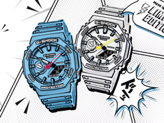 I modelli Casio G-Shock GA-2100MNG-2A (a sinistra) e GA-2100MNG-7A (a destra), nella foto. (Fonte: Casio India)