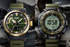 Gli orologi Casio Pro Trek PRW-61ANS-3 (a sinistra) e PRG-340ANS-3 (a destra). (Fonte: Casioblog)