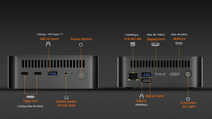 Porte di connettività (Fonte immagine: Blackview)