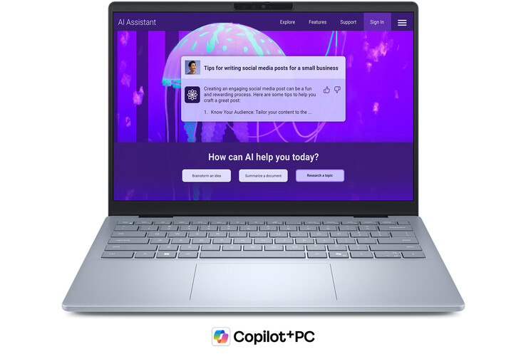 Dell 4 Plus è un PC CoPilot+. (fonte immagine: Dell)