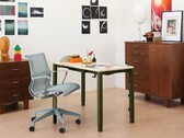 La scrivania regolabile in altezza Spout di Herman Miller è dotata di quattro gambe motorizzate. (Fonte: Herman Miller)