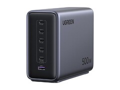 La Stazione di Ricarica Veloce Nexode 500W GaN è il caricatore di Ugreen con la più alta potenza di uscita. (Fonte: Ugreen)