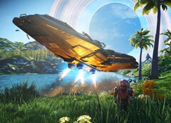 Le astronavi in No Man&#039;s Sky possono essere personalizzate più liberamente che mai. (Fonte: Hello Games)