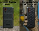 Abbiamo messo a confronto il più economico Samsung Galaxy XCover 7 con XCover 7 Pro. (Fonte: Florian Schmitt/Notebookcheck)