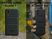 Abbiamo messo a confronto il più economico Samsung Galaxy XCover 7 con XCover 7 Pro. (Fonte: Florian Schmitt/Notebookcheck)