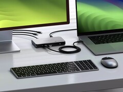 Satechi Thunderbolt 4 Hub Slim Pro è ora disponibile nell&#039;UE. (Fonte: Satechi)