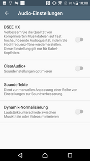 Software Sony Xperia XZ Premium