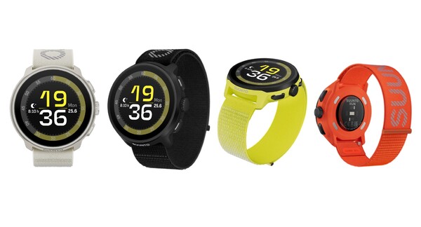 Il Suunto Run può essere acquistato in quattro colori, tutti con cinturini in tessuto. (Fonte: Suunto)