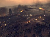 Un'immagine che mostra un assedio in Total War: Attila, ora scontato del 55% su Steam.