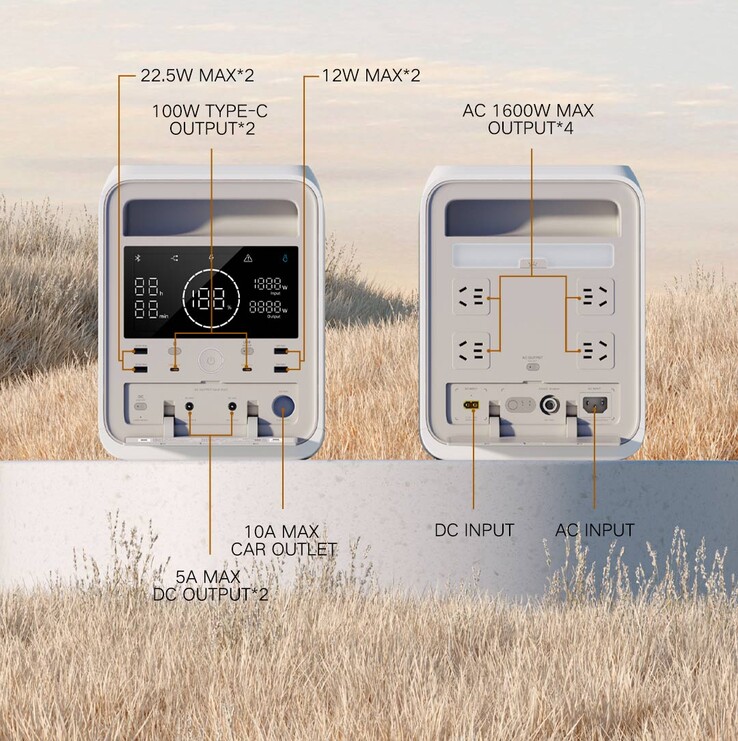 Lo Xiaomi Mijia Outdoor Power Supply 1000. (Fonte: Xiaomi)