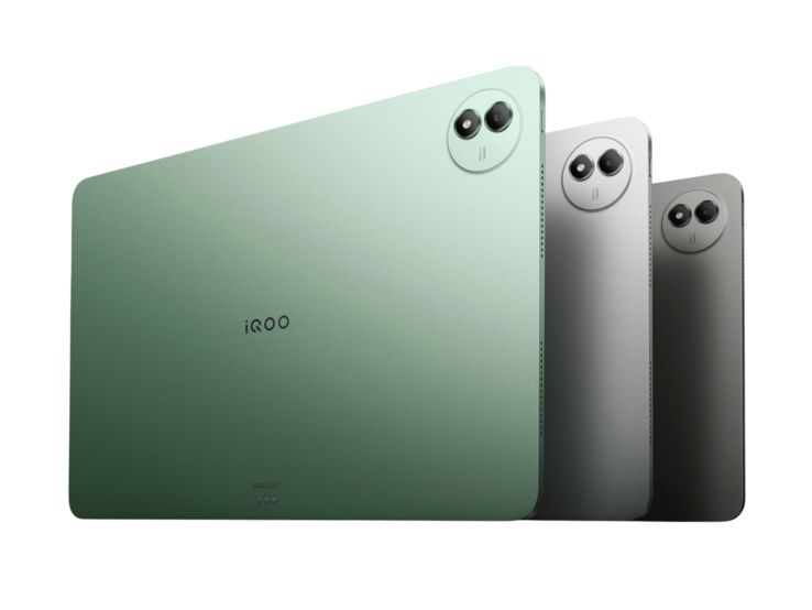 L'iQoo Pad 6 Pro è disponibile in tre varianti di colore.