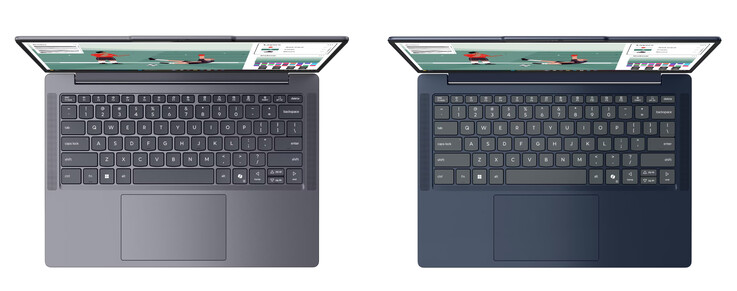 Lenovo vende l'IdeaPad Slim 3 14IPH11 nelle finiture Cosmic Blue e Luna Grey.