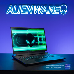 Dell ha annunciato l&#039;Alienware m18 R2 al CES 2024 (immagine via Dell)