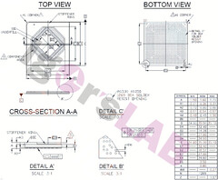 Dimensioni del pacchetto Navi 23 RX 6600. (Fonte immagine: igor'sLAB)