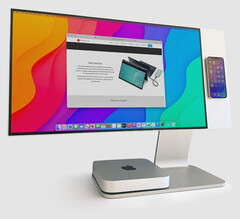 Il NexMonitor è compatibile anche con i PC desktop, come il Mac mini. (Fonte: Nex Computer)
