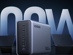 Il nuovo caricatore da tavolo Nexode da 500W può caricare fino a sei dispositivi contemporaneamente (Fonte: Ugreen)