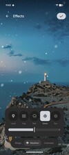 Effetti live dello sfondo: Meteo