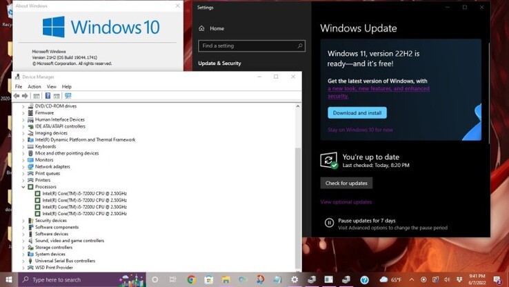 Richiesta di aggiornamento di Windows 11 22H2 su un computer non supportato. ( Fonte: AceRimmer412)
