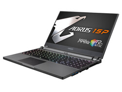 L'Aorus 15P WB-7DE1130SH, fornito da Gigabyte Germania.