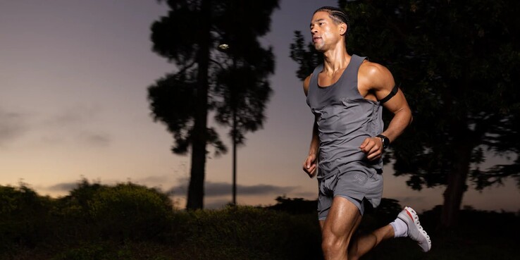 La fascia da braccio Amazfit Helio. (Fonte: Amazfit)