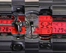 Da sinistra a destra: Casio GX-56BBR-1A, GA-700BBR-1A, GA-B2100BBR-1A, GD-O100BBR-1 e DW-5600BBR-1 - l'intera linea G-Shock "Black and Bold Red" in uno scatto. (Fonte immagine: Casio)