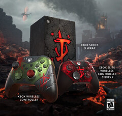 Gli acquirenti possono acquistare una sola unità di ogni accessorio di DOOM: The Dark Ages Limited Edition. (Fonte: Microsoft)