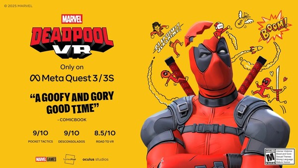 Deadpool VR è stato rilasciato meno di due mesi fa. (Fonte: Meta)