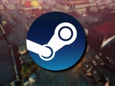 Un’immagine che mostra il logo di Steam e il gioco Expeditions: Rome, attualmente scontato del 75%.
