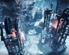 Un'immagine che mostra una città in Frostpunk.