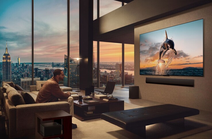 Il televisore LG OLED evo M5. (Fonte: LG)