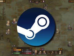 Un'immagine che mostra il gioco Battle Brothers e il logo di Steam.