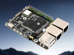 Lyra Pi è un nuovo computer a scheda singola. (Fonte: Luckfox)