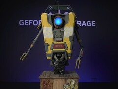 Immagine che mostra il PC da gioco Claptrap. (Fonte immagine: Nvidia) 