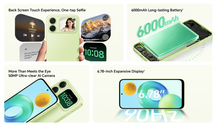 Specifiche di Honor X5ds
