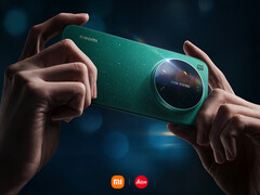 Lo Xiaomi 17 Ultra sarà lanciato in Cina il 25 dicembre. Nella foto: un'immagine promozionale che mostra la colorazione Starry Green del telefono. (Fonte: Xiaomi)