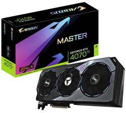 Aorus GeForce RTX 4070 Ti Master 12G. Unità di recensione per gentile concessione di Gigabyte India e Nvidia India.