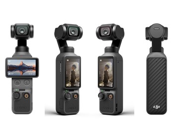 Il DJI Osmo Pocket 4 ha nuovi pulsanti per lo zoom e i controlli personalizzati.