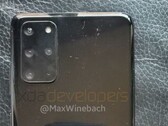 Un dettaglio della fotocamera del Galaxy S20+ (Source: XDA-Developers)