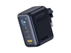 Il nuovo caricatore rapido PicoGo Digital Display 100W di Baseus (nella foto la versione UE) è stato lanciato in Cina. (Fonte: Baseus)