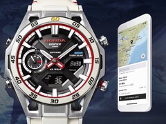 L'orologio Casio ECB-2300HR-1A (nella foto) è un modello in edizione speciale progettato con Honda. (Fonte: Casio)