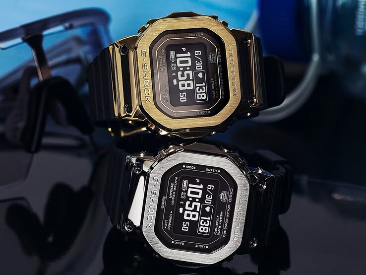 G-Shock GM-H5600-1 (in basso) e GM-H5600-9 (in alto)