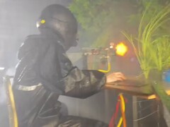 L'utente di Instagram ryc._1216 ha costruito una configurazione di gioco che simula spari, pioggia e vento. (Fonte immagine: ryc._1216 via Instagram)